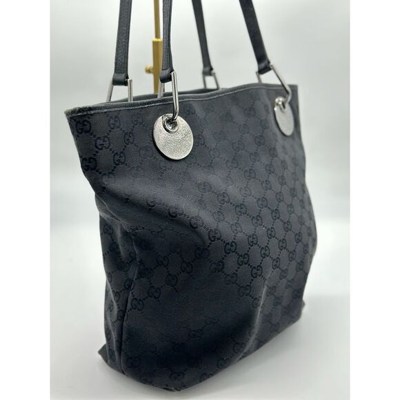 Gucci GG Canvas Large Eclipse Tote*EUC! Snag this up! - Picture 4 of 7